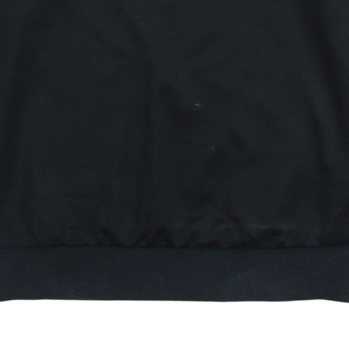 Adidas Women Black Size 12 Crew Neck Long Sleeve Sweatshirt