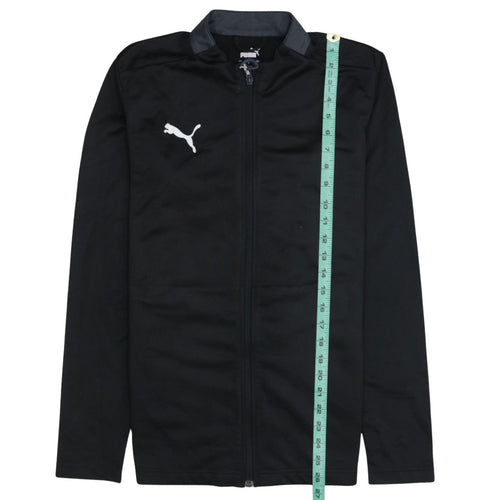 Puma Men's Black Small Full Zip Sweatshirt Track Jacket
