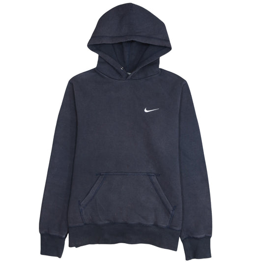 Nike Men's Blue Pullover Hoodie Sweatshirt with Logo Size M