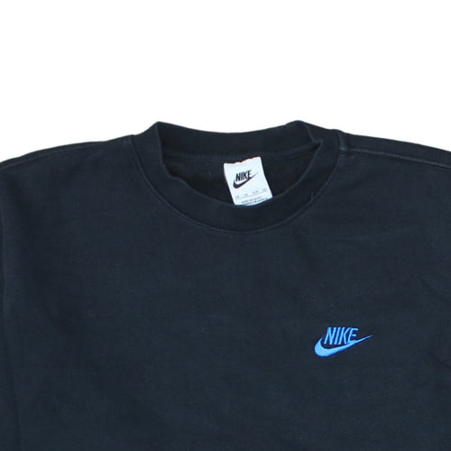 Nike Men's Black XS Pullover Crew Neck Fleece Sweatshirt