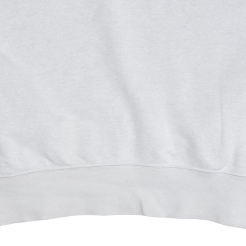 Nike Women White Cropped Pullover Sweatshirt Medium
