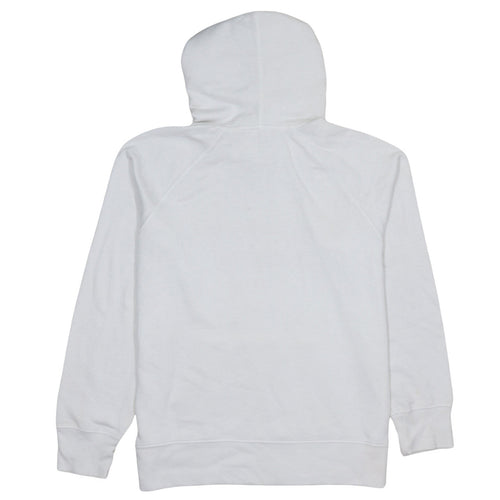 Levi's Men's White Pullover Hoodie Medium Graphic Logo Sweatshirt