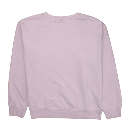 Levi's Womens Pink Crew Neck Pullover Sweatshirt Size M