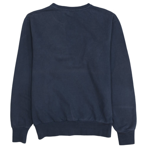 Ellesse Men's Blue Logo Crew Neck Pullover Sweatshirt UK M