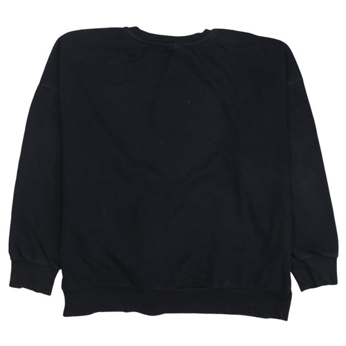 Disney Women Black Lady and the Tramp Sweatshirt L Graphic Pullover