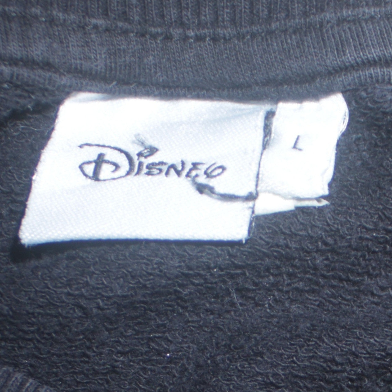 Disney Women Black Lady and the Tramp Sweatshirt L Graphic Pullover