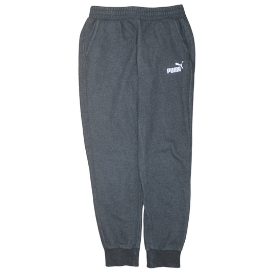 Puma Mens Grey Jogger Sweatpants Size S Regular Fit Activewear