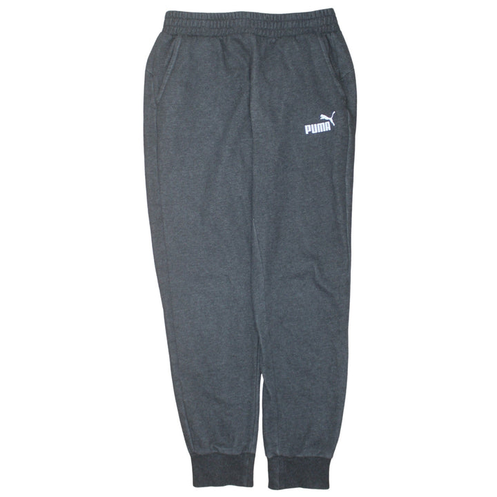 Puma Mens Grey Jogger Sweatpants Size S Regular Fit Activewear