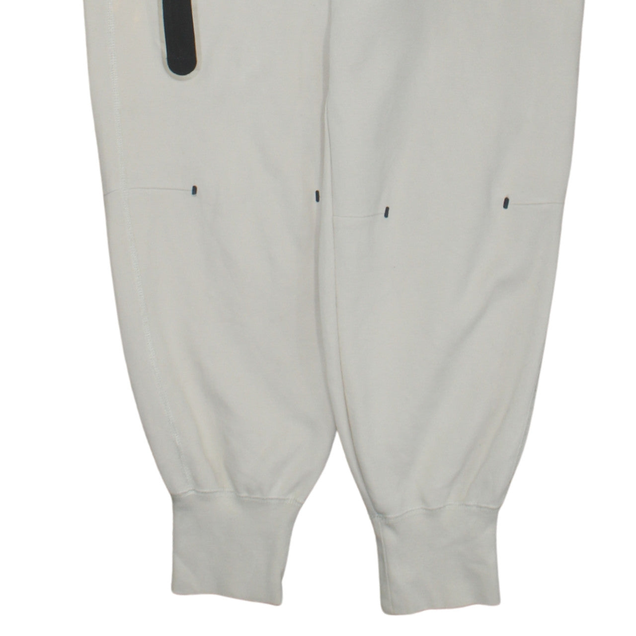 Nike Men's Beige Small Jogger Trousers Cotton Blend Activewear