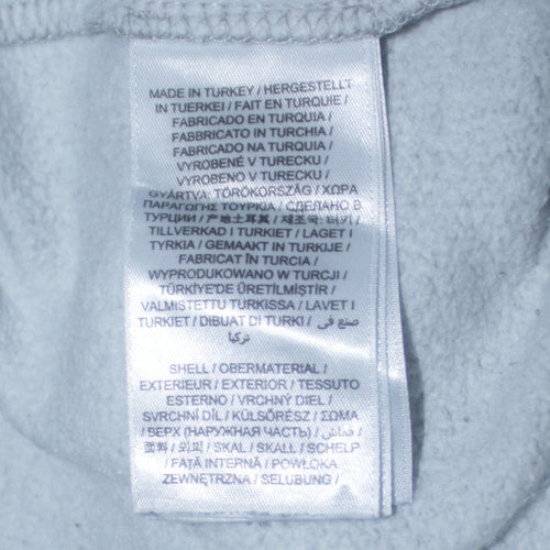 Gant Men's Grey XL Pullover Hoodie with Embroidered Logo