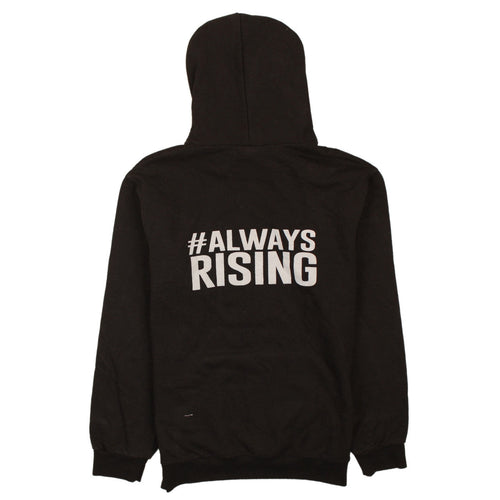 Champion Boys Black Graphic Pullover Hoodie YL Sunset Cheer #AlwaysRising