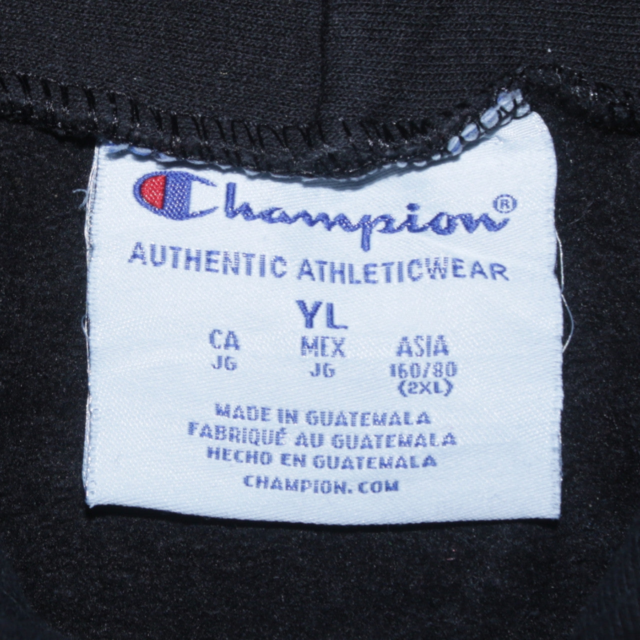 Champion Boys Black Graphic Pullover Hoodie YL Sunset Cheer #AlwaysRising