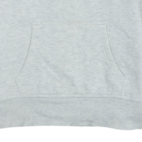 Champion Men's Grey Heritage Fit Hoodie M Pullover Logo Fleece