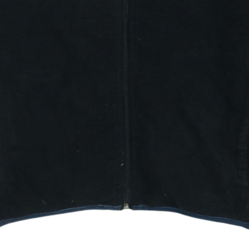 Kappa Women’s Black Fleece Full Zip Jacket Size M Sportswear