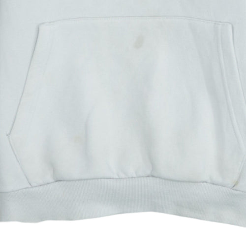 Fila Boys White Pullover Hoodie 13 Years Cotton Blend Logo Design