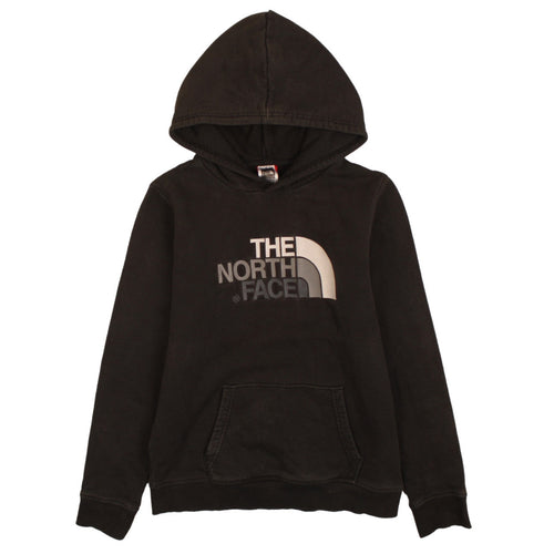 The North Face Boys Black Pullover Hoodie XL Youth Cotton Blend