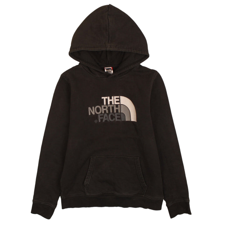 The North Face Boys Black Pullover Hoodie XL Youth Cotton Blend