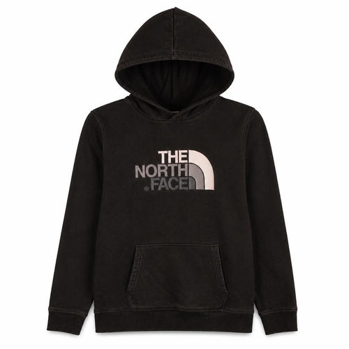 The North Face Boys Black Pullover Hoodie XL Youth Cotton Blend
