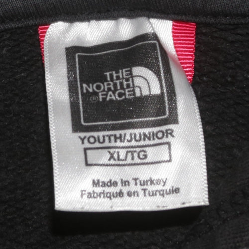 The North Face Boys Black Pullover Hoodie XL Youth Cotton Blend