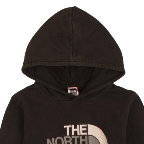 The North Face Boys Black Pullover Hoodie XL Youth Cotton Blend