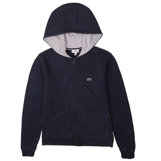 Lacoste Sport Boys Navy Blue Full Zip Hoodie Size 16 (176cm)