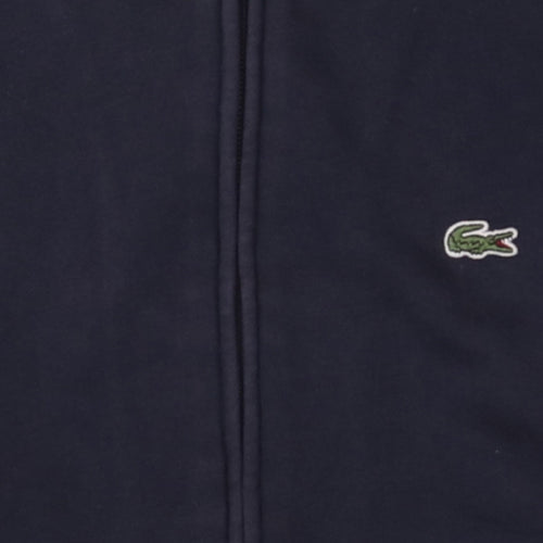 Lacoste Sport Boys Navy Blue Full Zip Hoodie Size 16 (176cm)