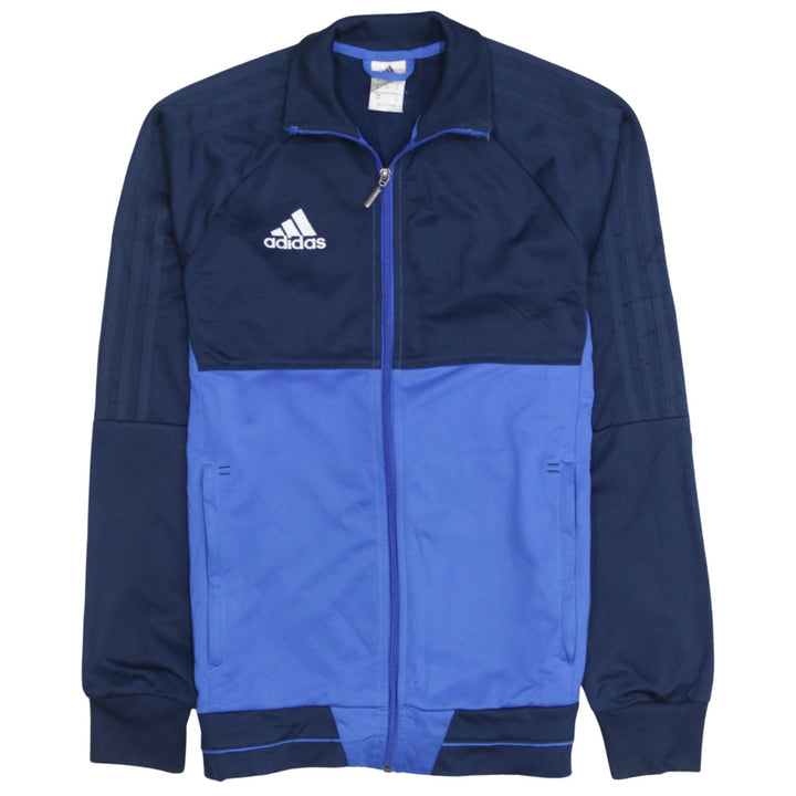 Adidas Men's Blue Full Zip Track Sweatshirt Size S