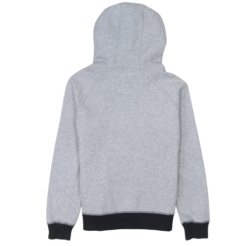 Adidas Originals Women's Grey Hoodie Size 12 Pullover Logo Sweatshirt