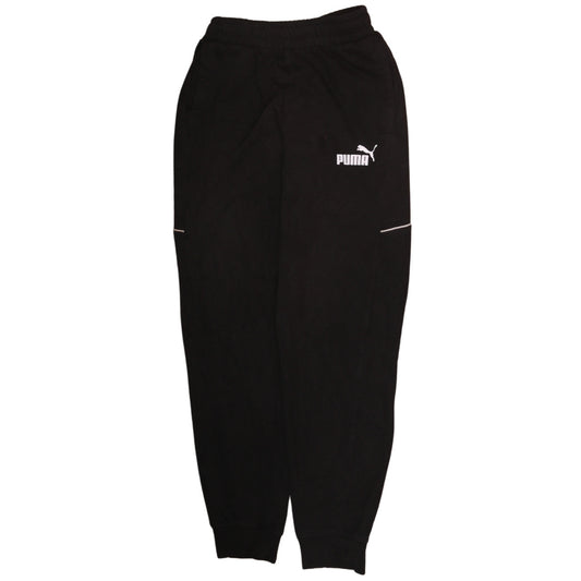 Puma Men’s Black Jogger Sweatpants Size S Regular Fit Activewear