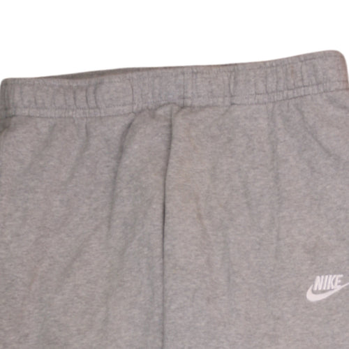 Nike Mens Grey Fleece Jogger Sweatpants L Regular Fit