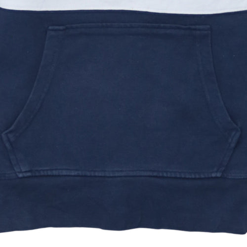Levi's Teens Blue Striped Pullover Hoodie S Classic Logo