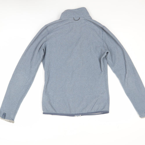 The North Face Blue Polartec Fleece Jacket Unisex S Full Zip Outdoor