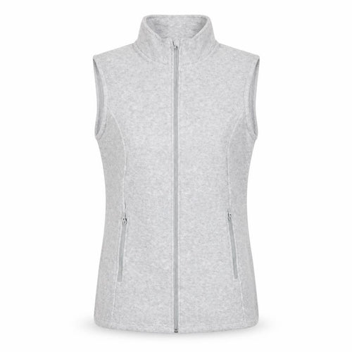 Damart Womens Grey Thermal Fleece Waistcoat Size 10