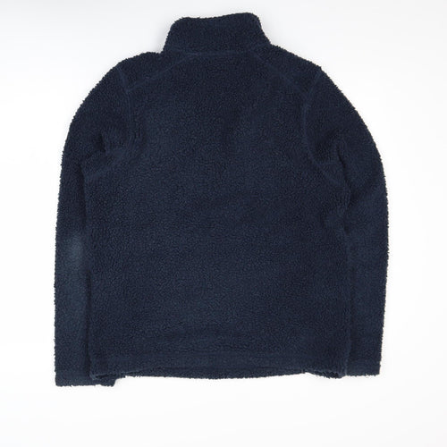 Craghoppers Men's Blue Fleece 1/4 Zip Pullover Sweatshirt Size S