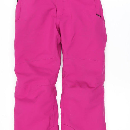 Dare 2B Girls Pink Waterproof Insulated Ski Salopettes 9-10 Years