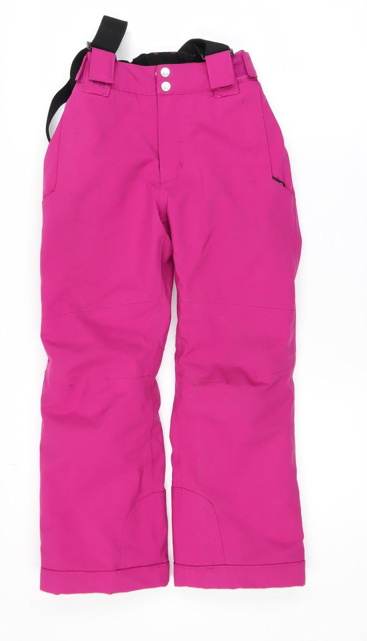 Dare 2B Girls Pink Waterproof Insulated Ski Salopettes 9-10 Years
