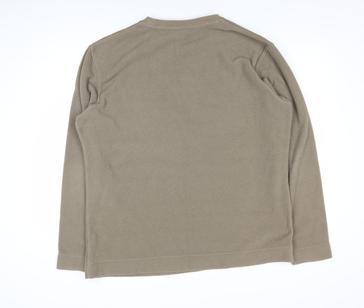 Craghoppers Men’s Brown XL Fleece Pyjama Top Long Sleeve Pullover