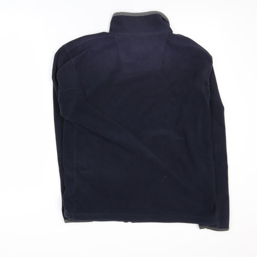 Regatta Men's Navy Blue Fleece Full Zip Jacket Size S Outdoor Wear