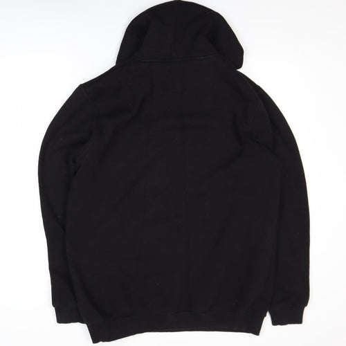 BoohooMAN Men's Black Pullover Hoodie Size S Graphic California