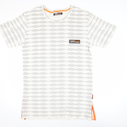 Noisecontrollers Men's White XL Graphic Music T-Shirt Cotton