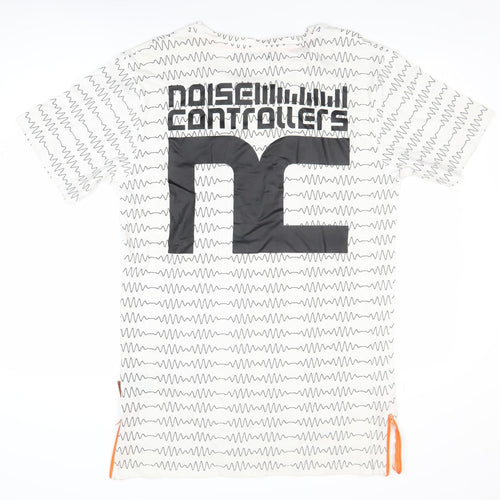 Noisecontrollers Men's White XL Graphic Music T-Shirt Cotton