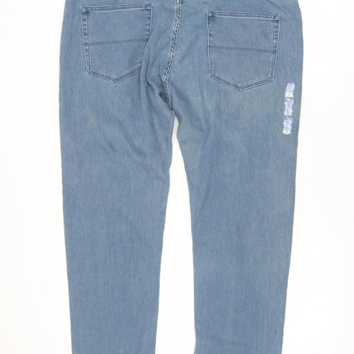 Marks and Spencer Men’s Blue Slim Fit Denim Jeans W40 L33