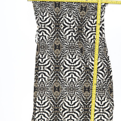 Wallis Women’s Multicoloured Animal Print Bodycon Dress Size 12