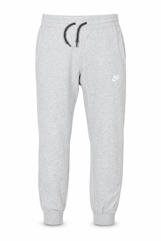 Front view of Nike Men's Grey Jogger Sweatpants S Regular Fit Cotton