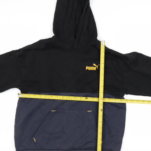 Puma Boys Multicoloured Pullover Hoodie 13-14 Years Cotton Blend