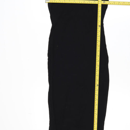 New Look Women's Black Size 8 Bodycon Midi Dress