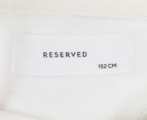 Reserved Sonic the Hedgehog White Hoodie Teens 152cm XS Pullover