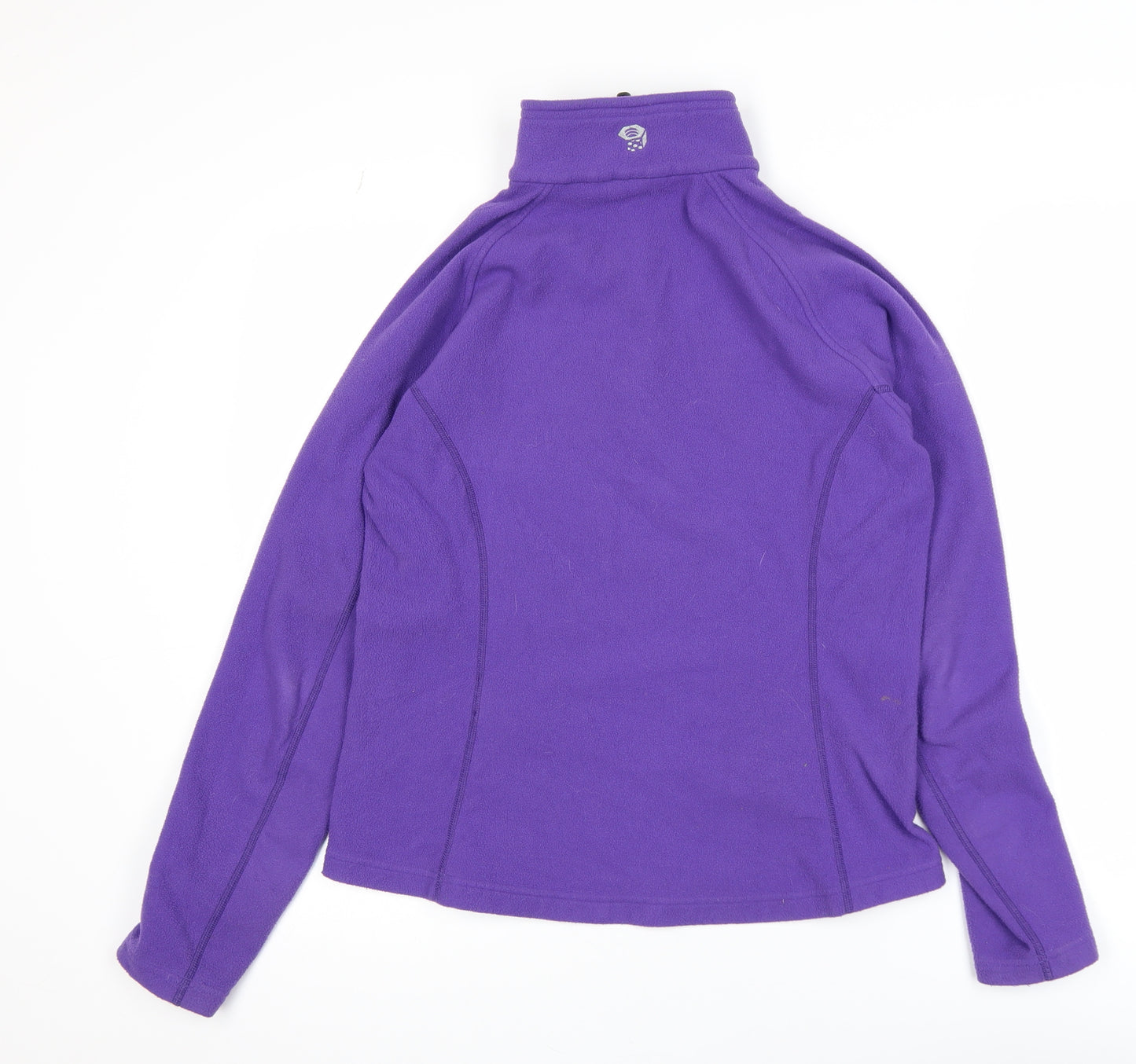 Mountain Hardwear Women Purple Fleece 1/2 Zip Active Jacket Size M
