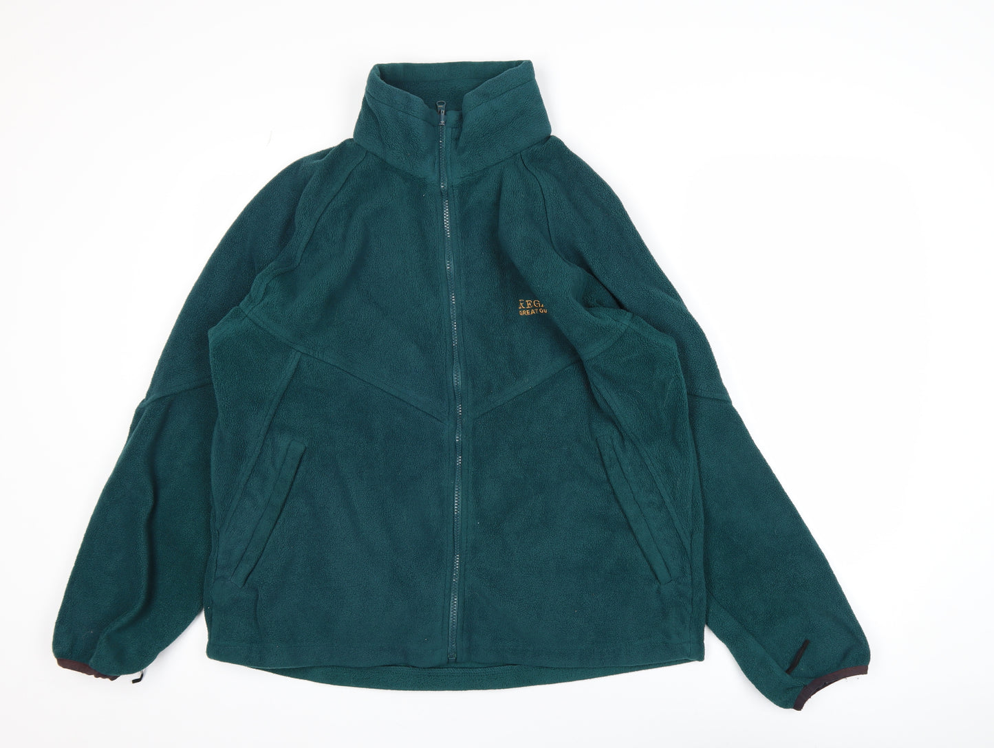 Regatta Men's Green Full Zip Fleece Jumper Size M Outdoor Warm