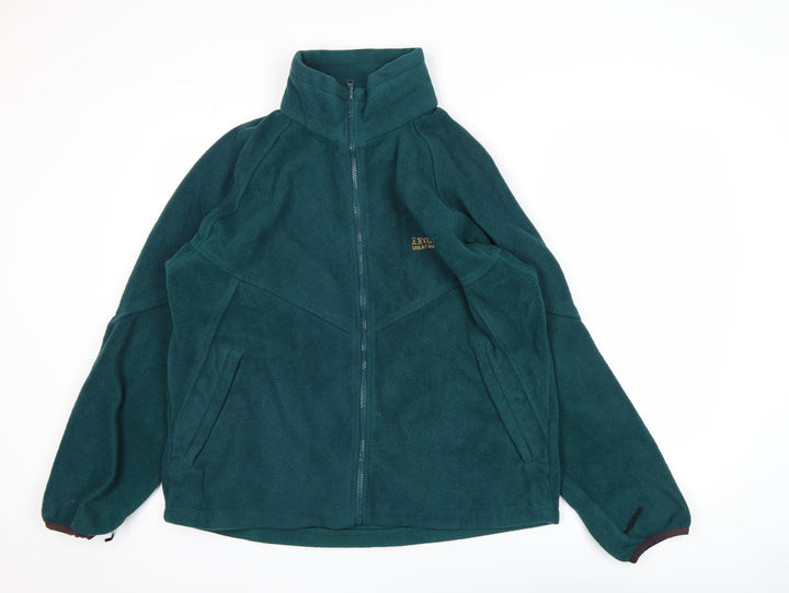 Regatta Men's Green Full Zip Fleece Jumper Size M Outdoor Warm